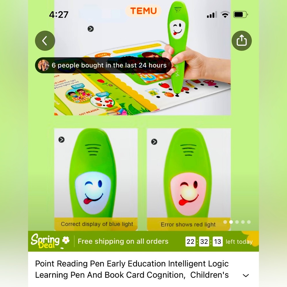 Kids learning